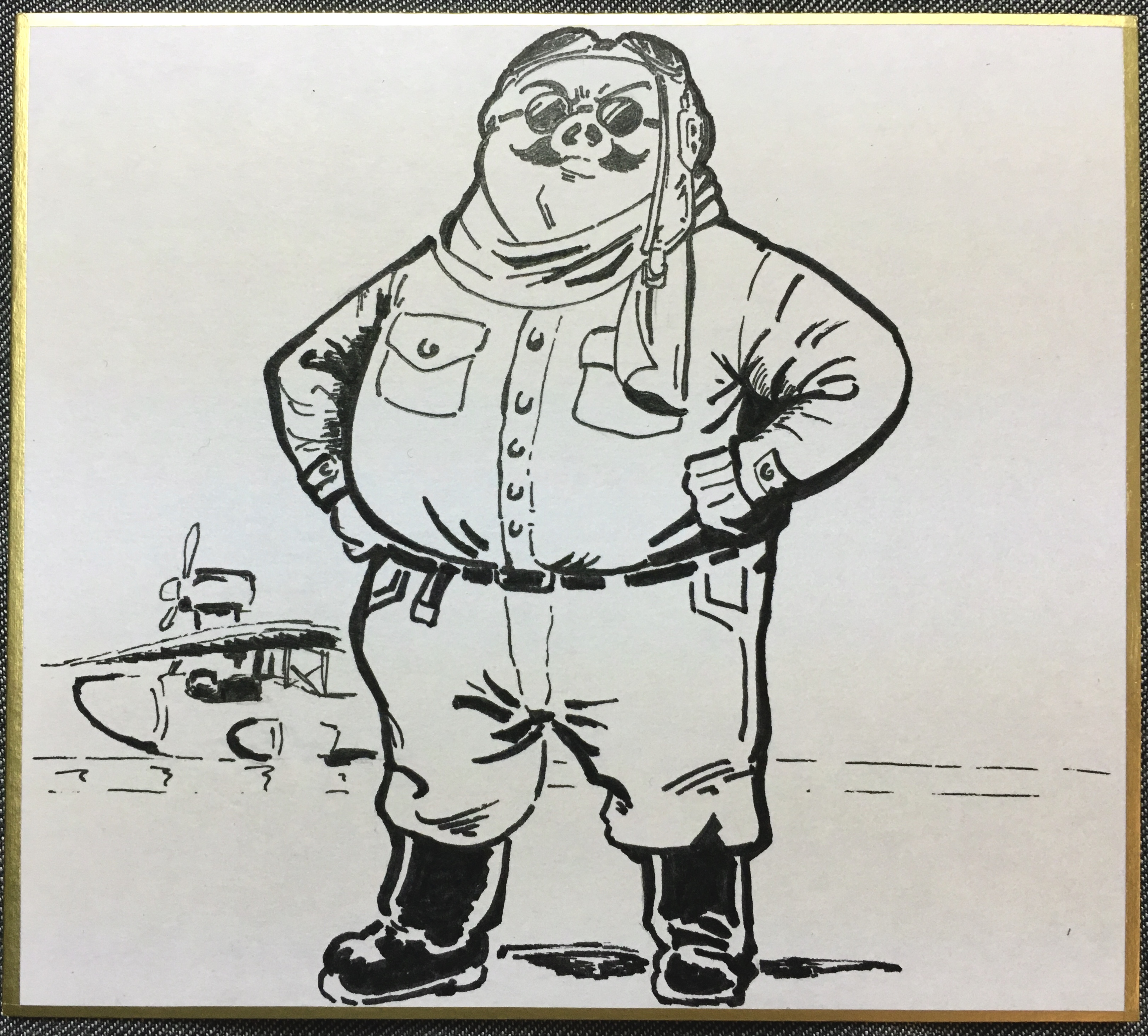 Traditional Artwork - Ghibli Studio Ink 9